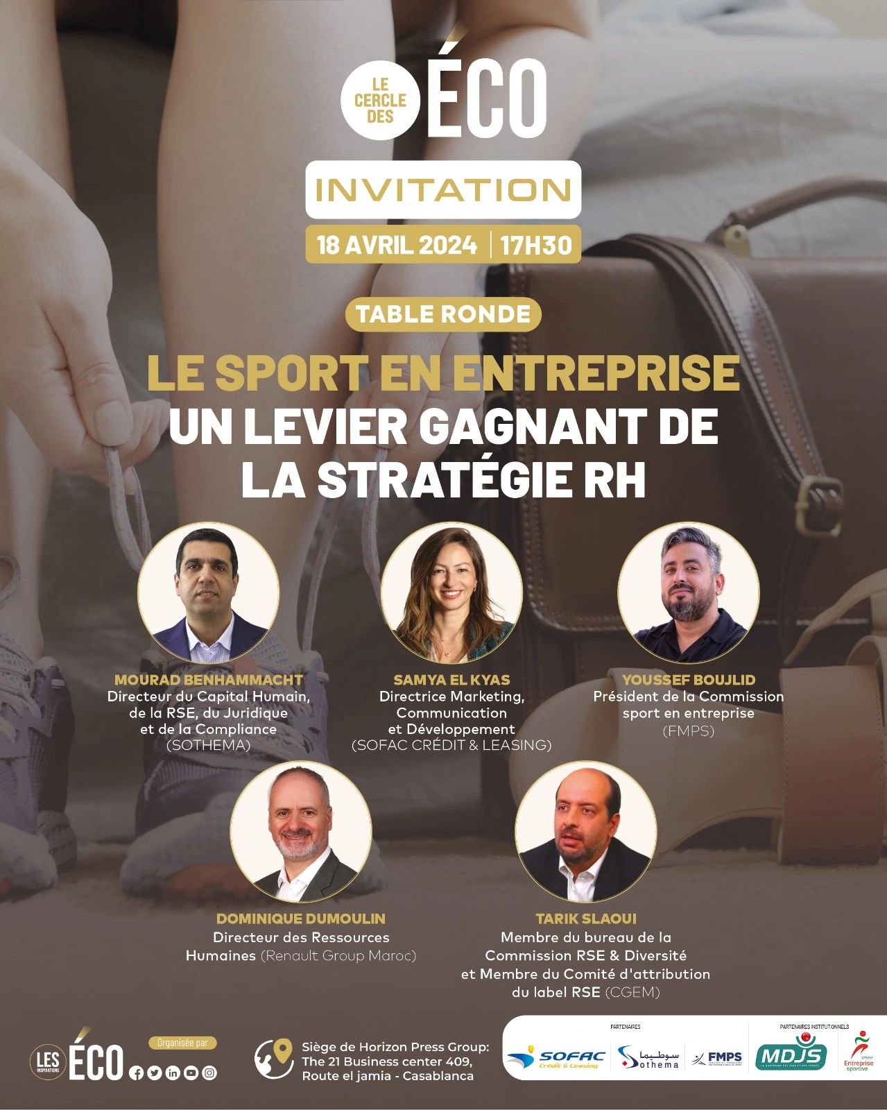 Table ronde : Le sport en entreprise, un levier stratégique de la stratégie RH